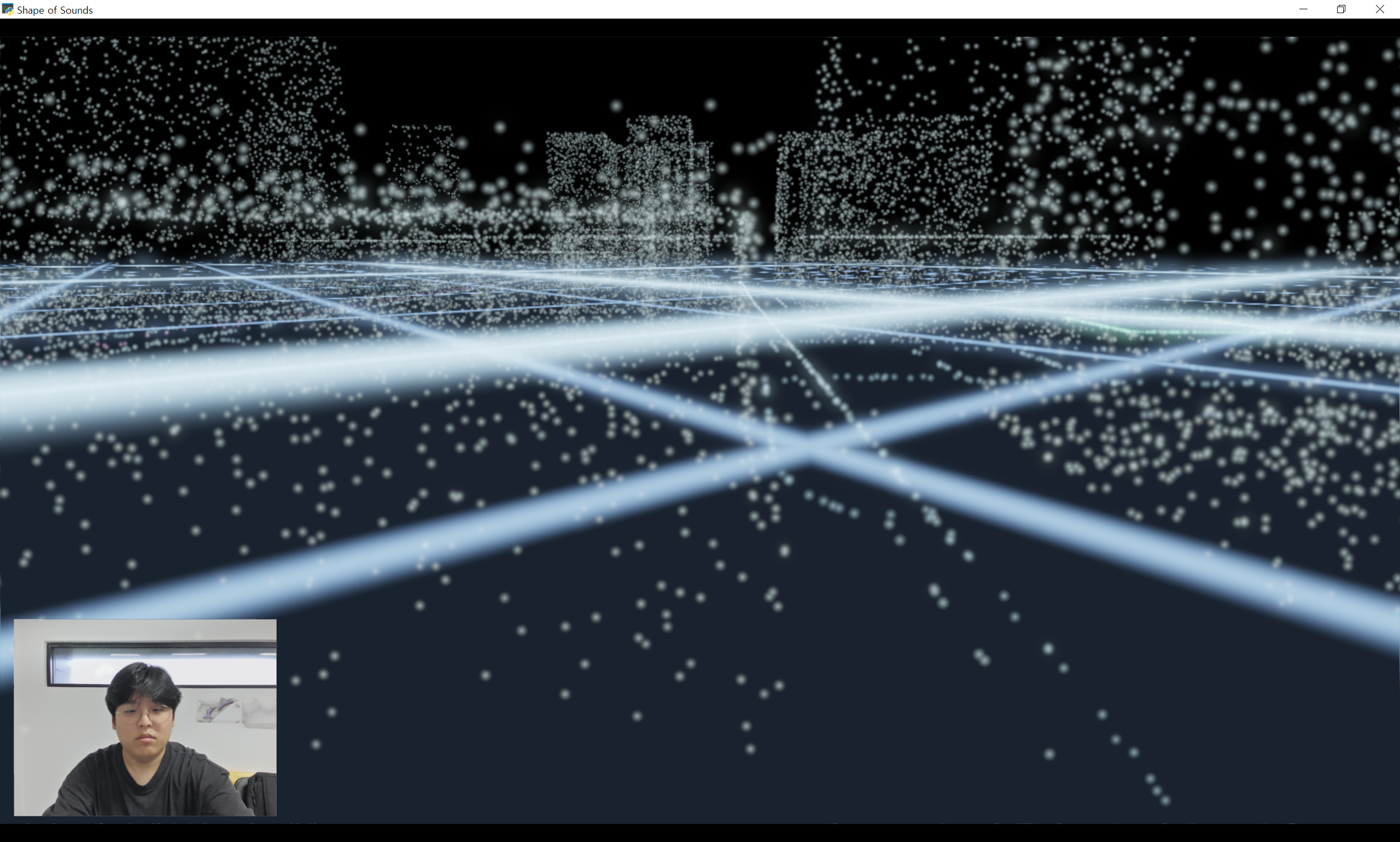 Second iteration of particles inside the city model